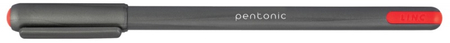 Długopis LINC Pentonic, śr. kulki 1,0mm, gr. linii 0,5mm, czerwony