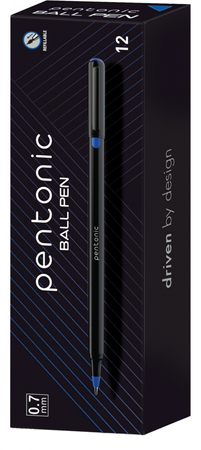 Długopis LINC Pentonic, śr. kulki 0,7mm, gr. linii 0,3mm, niebieski