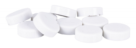 Magnesy do tablic Q-CONNECT, okrągłe, 20mm, 10szt, białe