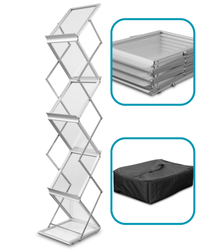 Stojak na broszury, ulotki i katalogi PandaBoards - 6xA4