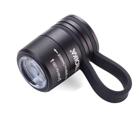 Latarka TROIKA Eco Run, z magnesem, LED, czarna