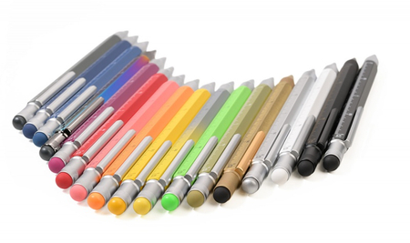 Długopis wielozadaniowy TROIKA Construction, czarny mat