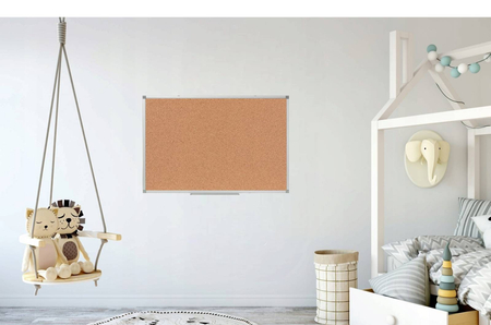 Tablica Korkowa w Ramie Aluminiowej WA1 60x45 cm