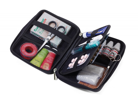 Etui na suwak TROIKA Travel Case, organizer, czarne
