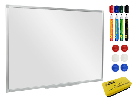 Tablica PandaBoards WA1 30x40 cm  - biała suchościeralna magnetyczna w ramie aluminiowej