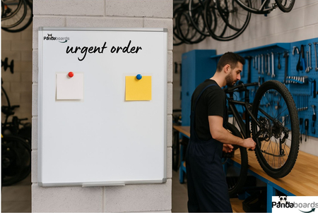 Tablica Magnetyczna Biała Suchościeralna 100x80 / 80x100 cm  w Ramie Aluminiowej WA1