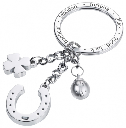 Brelok TROIKA Glucksbringer Hufeisen, 3 charmsy, metal
