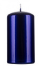 Świeca słupek DONAU HOME Aurora, 70x130mm, kobalt