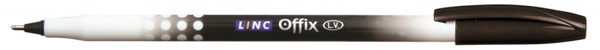 Długopis LINC Offix, śr. kulki 1mm, gr. linii 0,33mm, czarny