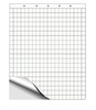 5x Blok flipchart 585x810 kratka 20 kartek = 5x (100 kartek)