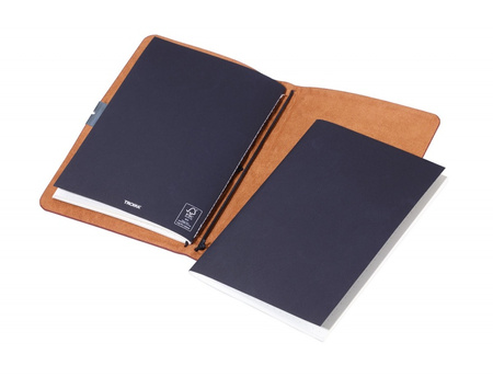 Notes TROIKA Bullet Journal, A5, w kropki, brązowy