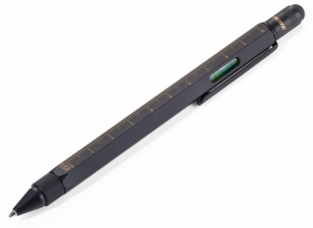 Długopis wielozadaniowy TROIKA Construction, czarny mat