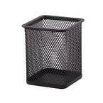 Kubek na długopisy kwadratowy siatka - P1206