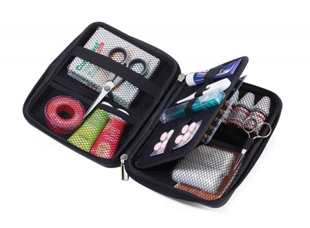 Etui na suwak TROIKA Travel Case, organizer, czarne