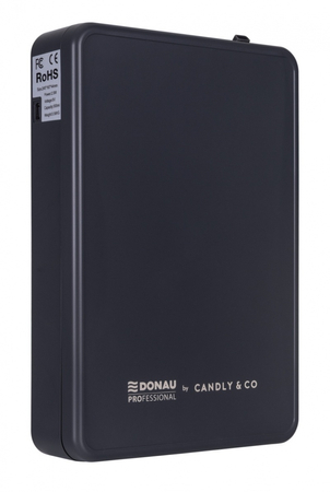 Dyfuzor elektryczny DONAU PROFESSIONAL by CANDLY&CO Delux Aroma Pro, próbka + 3 testery, antracyt