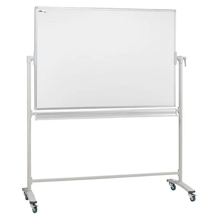 Tablica Mobilna Obrotowa Dwustronna Suchościeralna Magnetyczna 150x100 cm