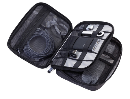 Etui na suwak TROIKA Connected, organizer, szare