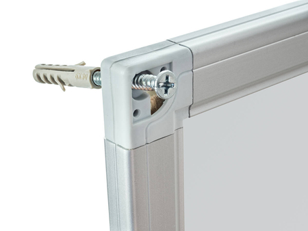 Tablica Magnetyczna Biała Suchościeralna 180x120 / 120x180 cm  w Ramie Aluminiowej WA1