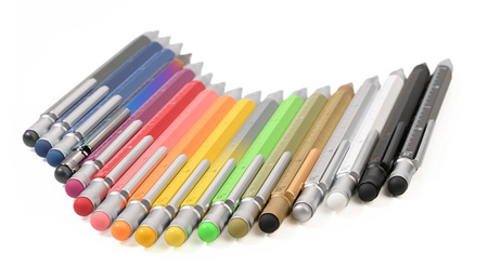 Długopis wielozadaniowy TROIKA Construction, czerwony