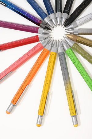 Długopis wielozadaniowy TROIKA Construction, czarny