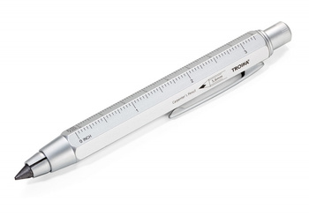 Ołówek stolarski TROIKA Zimmermann, 5,6mm, srebrny